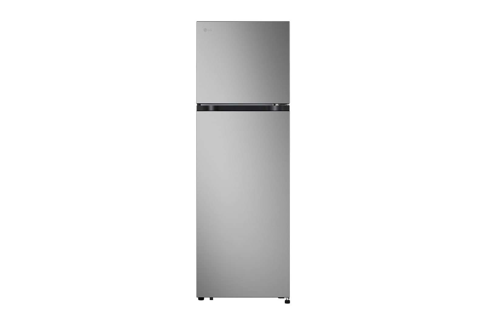 Front view of 287L Top Freezer Fridge in Prime  Silver GN-B262PFSF
