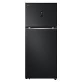 410L Top Freezer Fridge in Essence Matt Black