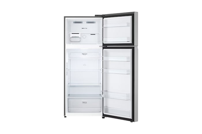 Front view door open without food