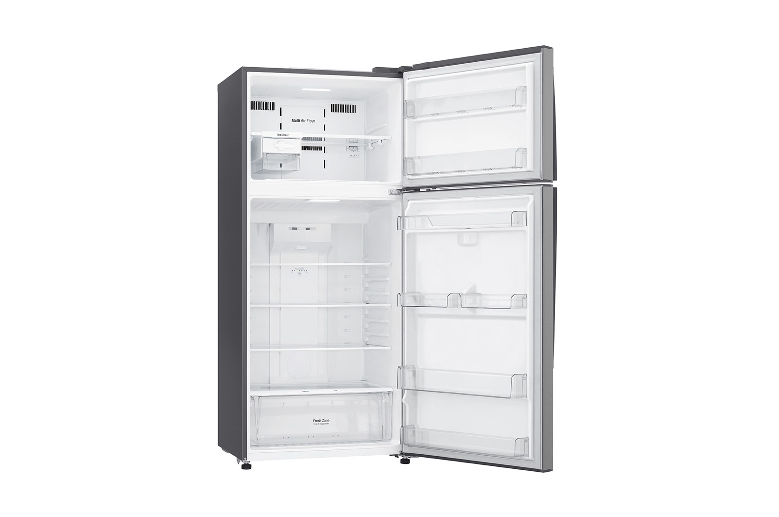 left side open door without food