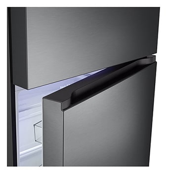 Detailed close-up of handle