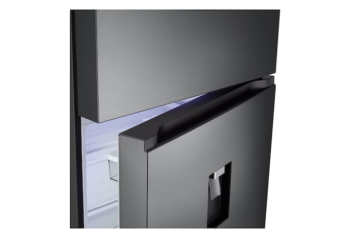 Detailed close-up of handle