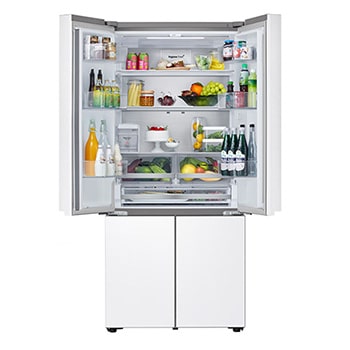 Top  all door open with food