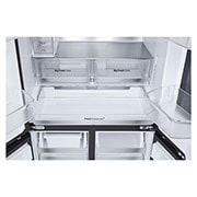 Bottom drawer open without food