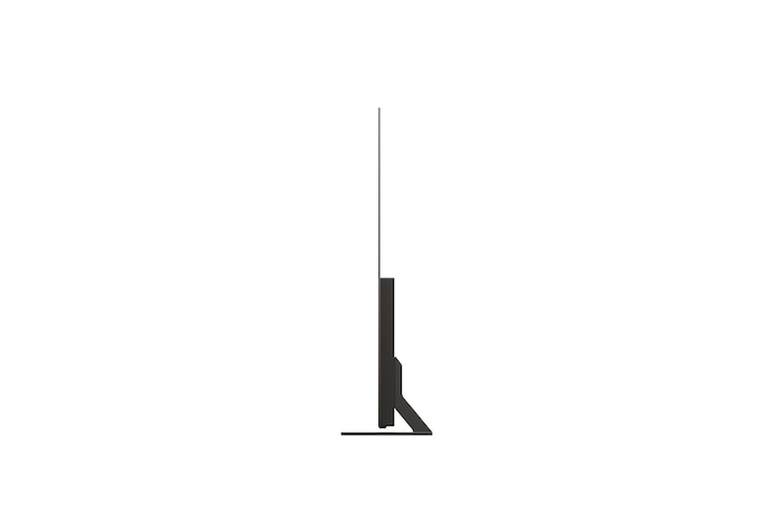 Side view of LG OLED AI B5 4K Smart TV.