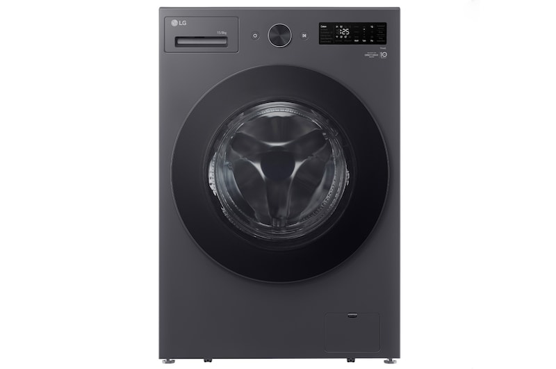 LG 15/8kg Front Load Washer Dryer with with AI Direct Drive™ and TurboWash™, F2515RNEG