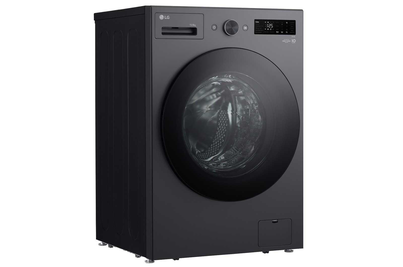 LG 15/8kg Front Load Washer Dryer with with AI Direct Drive™ and TurboWash™, F2515RNEG