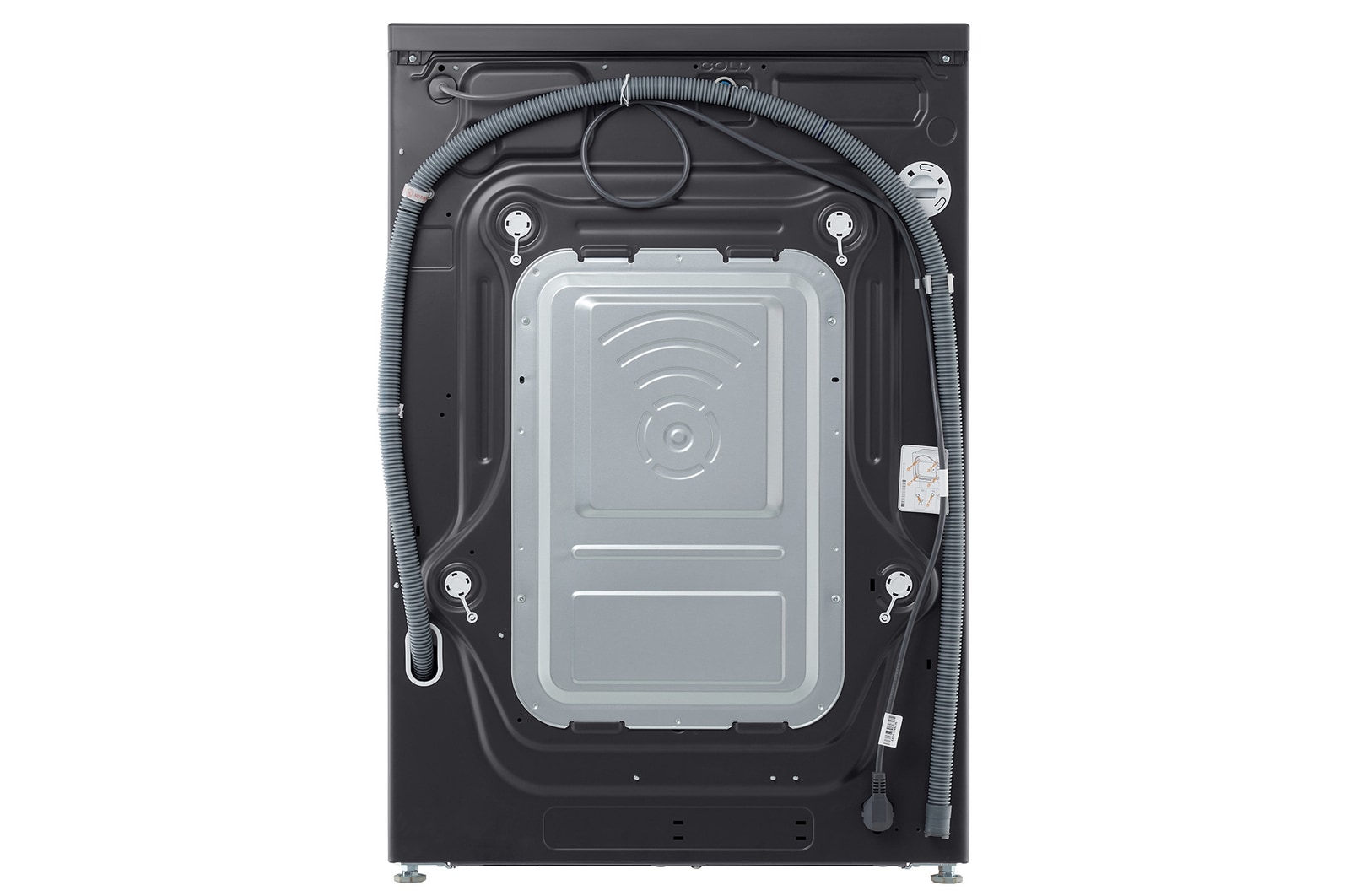 LG 15/8kg Front Load Washer Dryer with with AI Direct Drive™ and TurboWash™, F2515RNEG