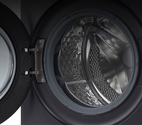 It shows the image of the interior of the washing machine