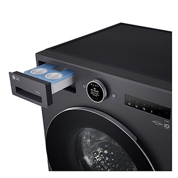 Detergent port view