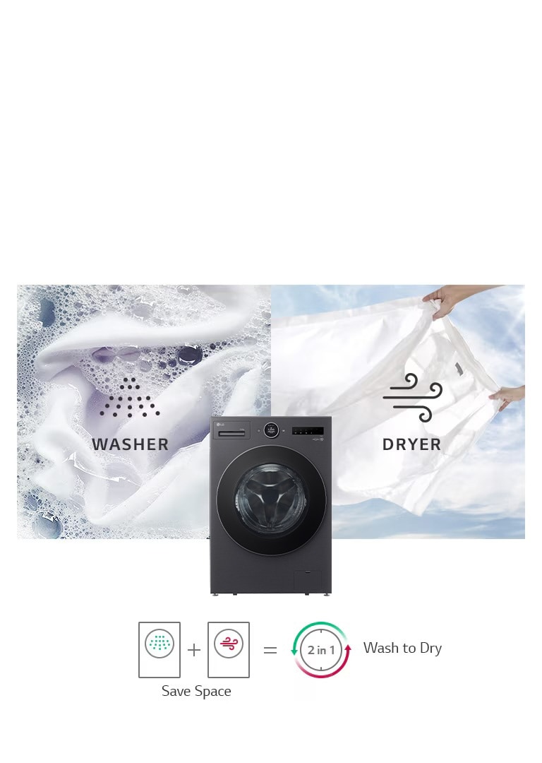 Washer and Dryer in One
