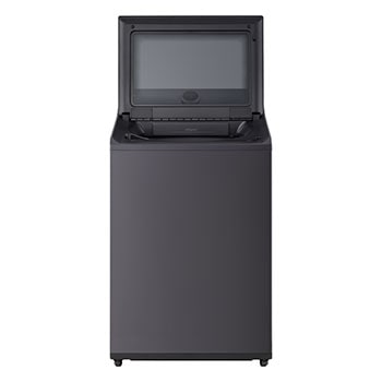 Front open view of top load washing machine