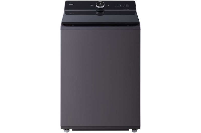 front view of 27kg Top Load Washing Machine Black Steel - AI DD™, 6 Motion™, TurboWash3D™ - TX2725AT9J.APBREML