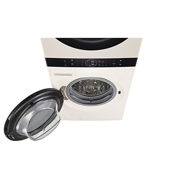 front view from top door open