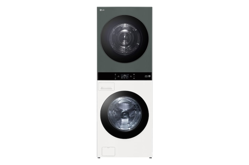 LG [Subscribe] 25/20kg Objet WashTower™ All-In-One Stacked Washer Dryer, WT2520NHEGR