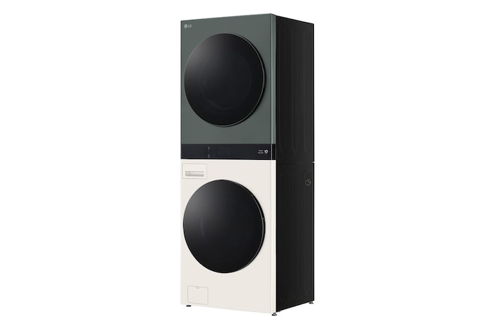 LG [Subscribe] 25/20kg Objet WashTower™ All-In-One Stacked Washer Dryer, WT2520NHEGR