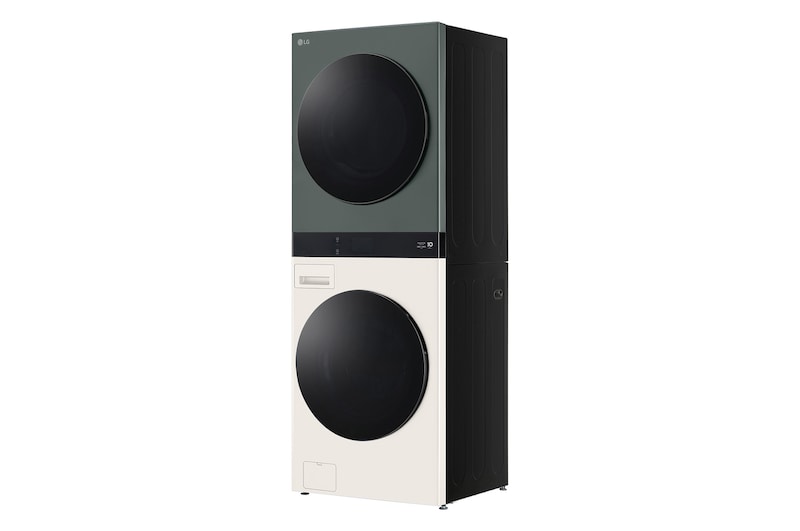 LG [Subscribe] 25/20kg Objet WashTower™ All-In-One Stacked Washer Dryer, WT2520NHEGR