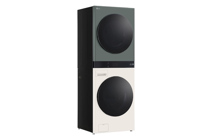 LG [Subscribe] 25/20kg Objet WashTower™ All-In-One Stacked Washer Dryer, WT2520NHEGR