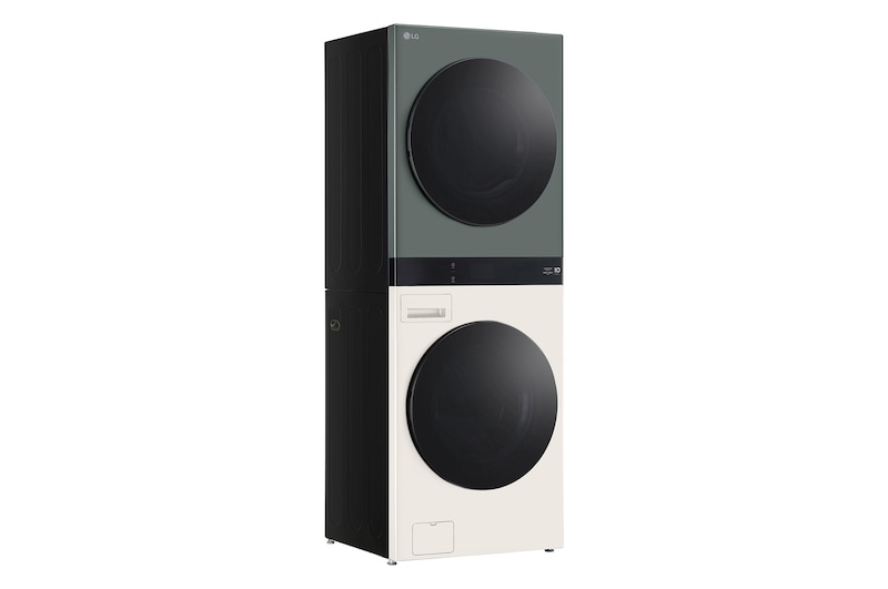 LG [Subscribe] 25/20kg Objet WashTower™ All-In-One Stacked Washer Dryer, WT2520NHEGR