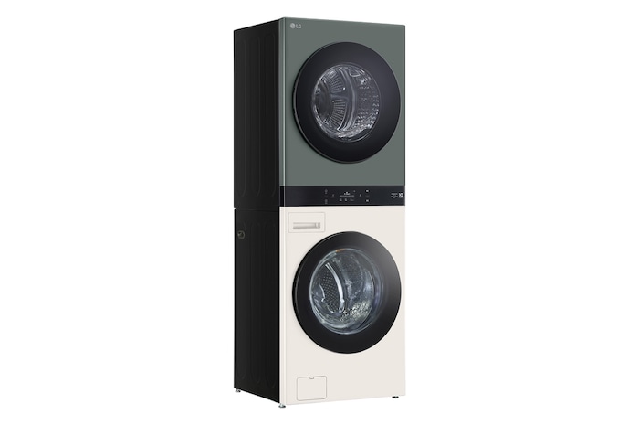 LG [Subscribe] 25/20kg Objet WashTower™ All-In-One Stacked Washer Dryer, WT2520NHEGR