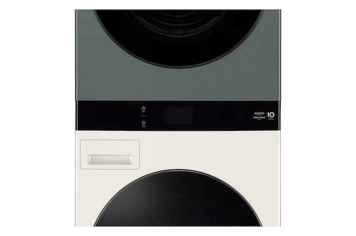 LG [Subscribe] 25/20kg Objet WashTower™ All-In-One Stacked Washer Dryer, WT2520NHEGR