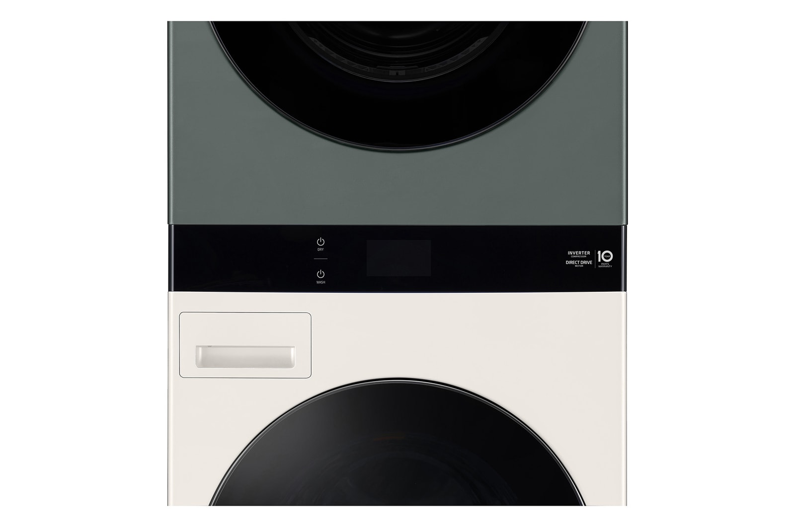 LG [Subscribe] 25/20kg Objet WashTower™ All-In-One Stacked Washer Dryer, WT2520NHEGR