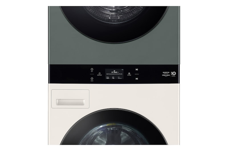 LG [Subscribe] 25/20kg Objet WashTower™ All-In-One Stacked Washer Dryer, WT2520NHEGR
