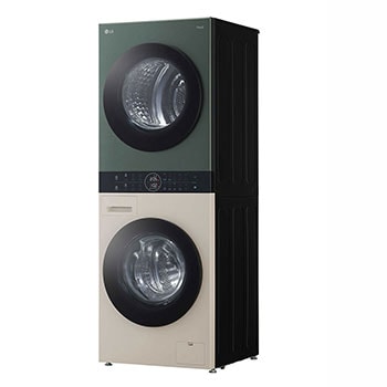 LG [Subscribe] 25/20kg Objet WashTower™ All-In-One Stacked Washer Dryer, WT2520NHEGR