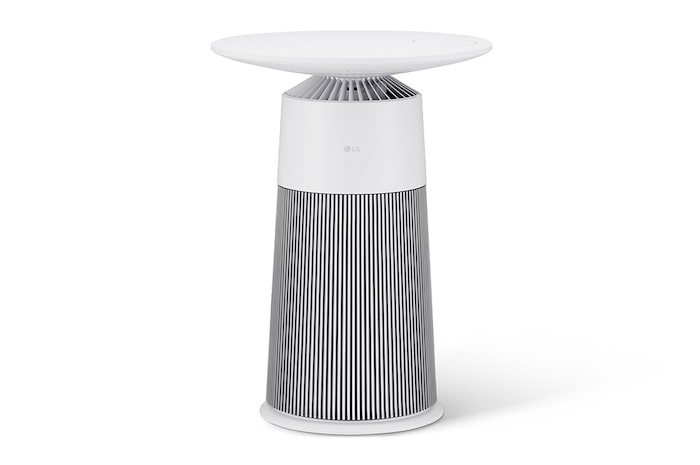 LG PuriCare™ AeroFurniture Air Purifier (Essence White) with Wireless Charging, AS20GPHK0
