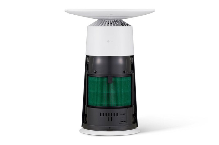 LG PuriCare™ AeroFurniture Air Purifier (Essence White) with Wireless Charging, AS20GPHK0