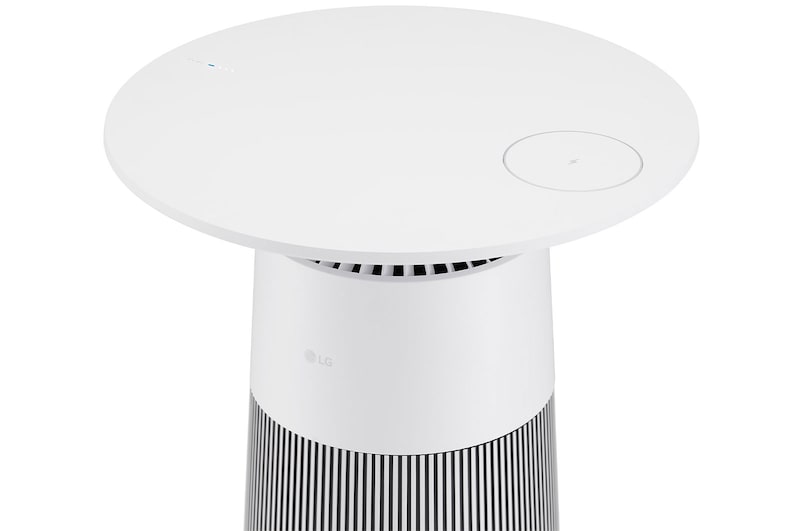 LG PuriCare™ AeroFurniture Air Purifier (Essence White) with Wireless Charging, AS20GPHK0