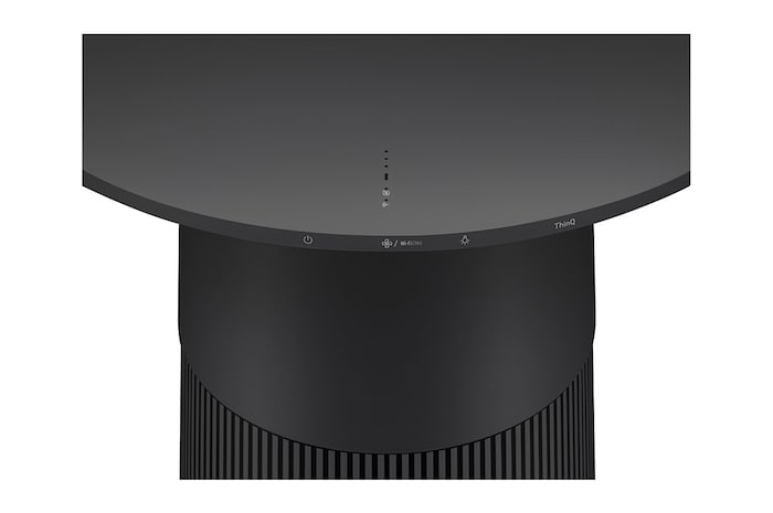 LG PuriCare™ AeroFurniture Air Purifier (Graphite) with Wireless Charging, AS20GPKK0