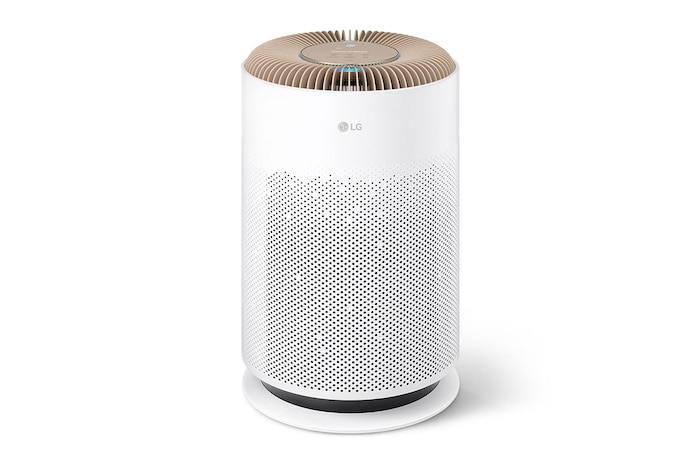 LG PuriCare™ 360º HIT Air Purifier (Brown) with compact and complete air purification, AS60GHCG0
