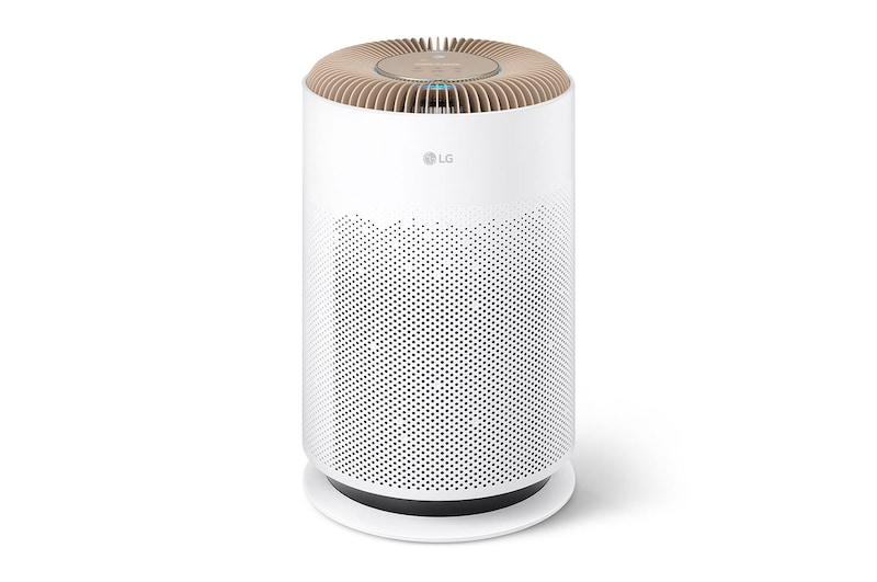 LG PuriCare™ 360º HIT Air Purifier (Brown) with compact and complete air purification, AS60GHCG0