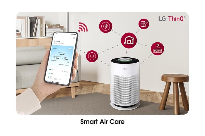 LG PuriCare™ 360º HIT Air Purifier, AS60GHWG0