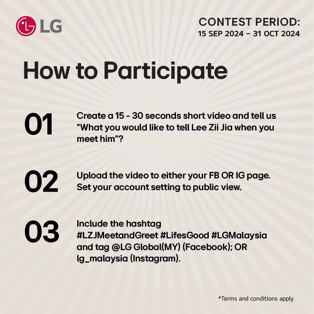 meet & greet contest head