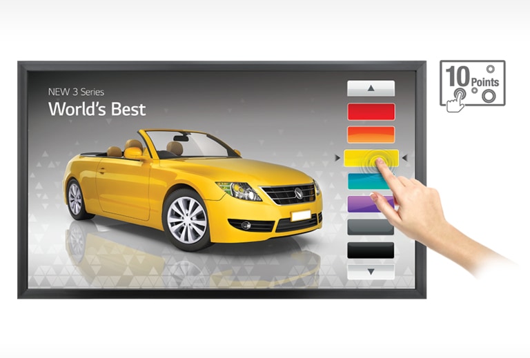 Built-in Interactive Touch