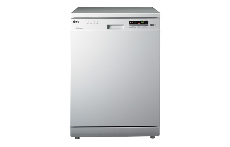 Front view of Enjoy sparkling washing performance with less hand pre-wash D1452WF