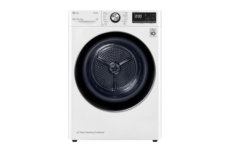 LG [RENTAL] 9kg Dual Inverter Heat Pump™Dryer with Auto Cleaning condenser, VD-H9066WSR