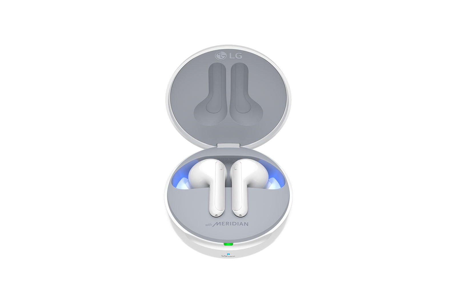 LG TONE Free HBS-FN7 with Meridian Technology, Active Noise Cancellation & UVNano Sanitizing  Technology, HBS-FN7