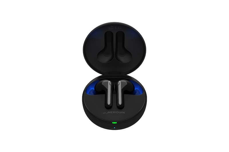 LG TONE Free HBS-FN7 with Meridian Technology, Active Noise Cancellation & UVNano Sanitizing  Technology, HBS-FN7