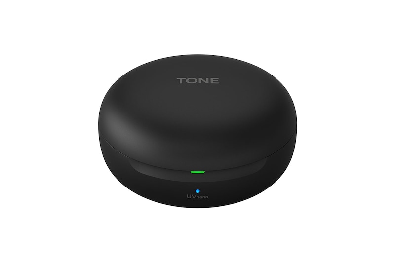 LG TONE Free HBS-FN7 with Meridian Technology, Active Noise Cancellation & UVNano Sanitizing  Technology, HBS-FN7