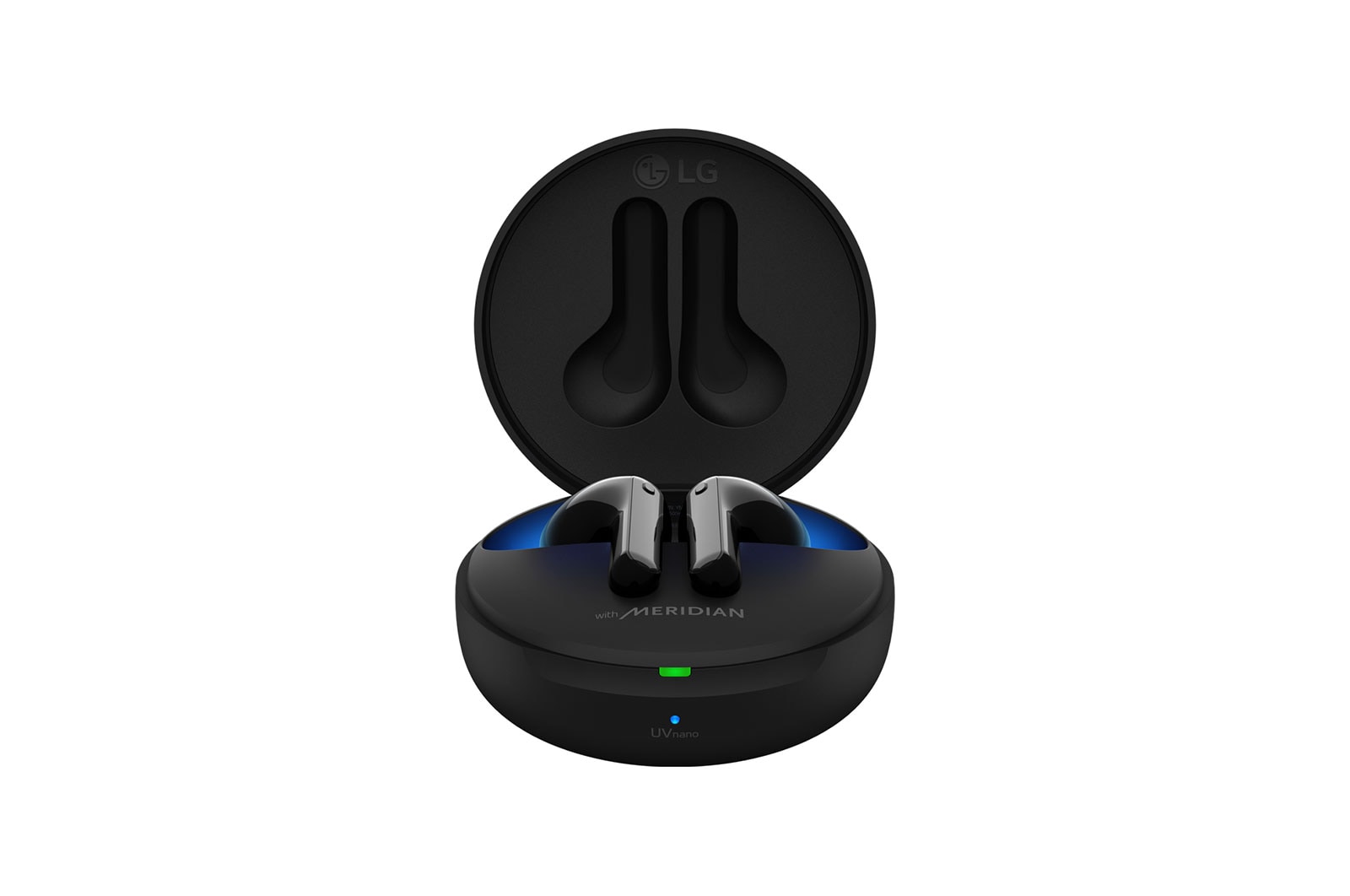 LG TONE Free HBS-FN7 with Meridian Technology, Active Noise Cancellation & UVNano Sanitizing  Technology, HBS-FN7