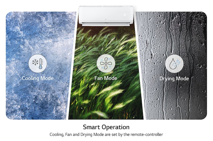 LG [2024] 2.5HP Lite Series Air Conditioner with Dual Sensing and Fast Cooling function, S3-C24HZCAA