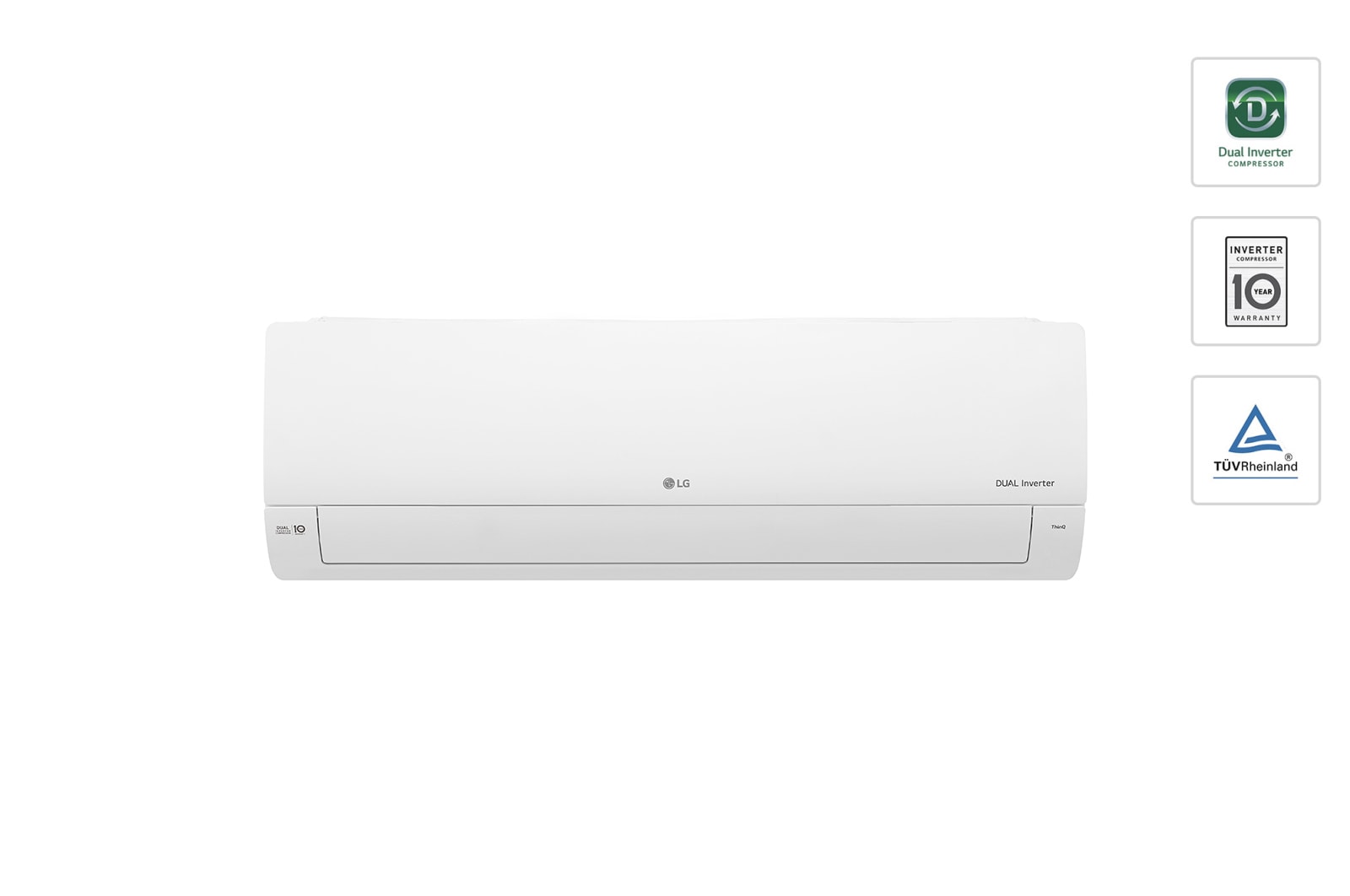 LG [2024] 2.0HP Dual Inverter Premium Air Conditioner with Ionizer and ThinQ™ Function, S3-Q18KLPPA