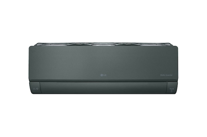 Front view of the [2024] 2.0HP Stylish ARTCOOL™ Air Conditioner with DUAL Inverter, Green Color S3-Q18KLTPA