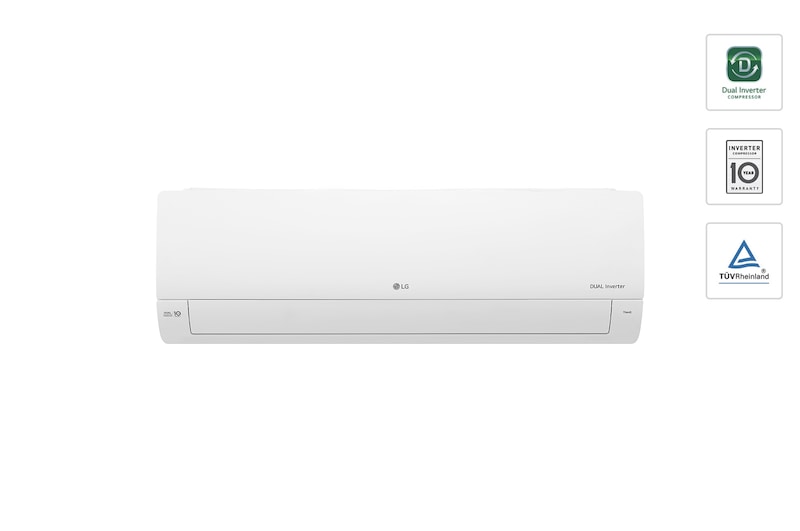 LG [Subscribe] 2.5HP Dual Inverter Premium Air Conditioner with Ionizer and ThinQ™ Function (S3-Q24K2PPA.ATWGSE1), S3-Q24K2PPA