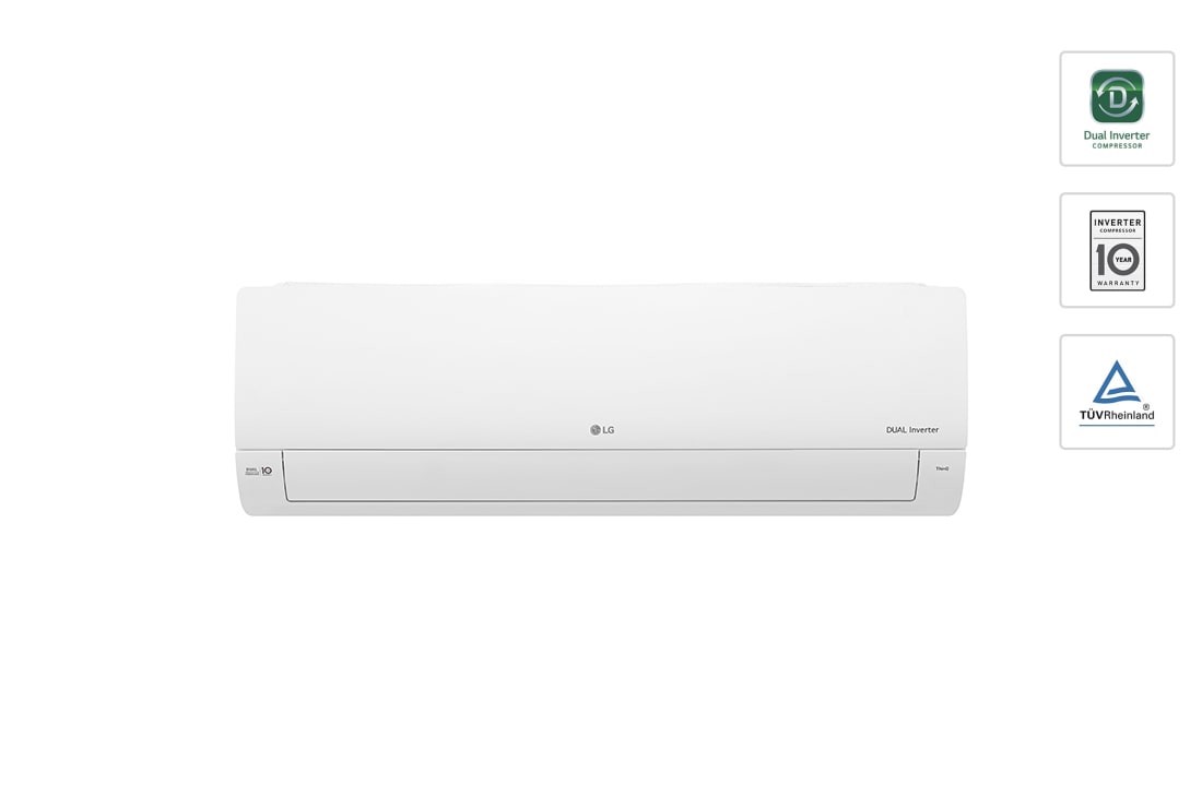LG [RENTAL] 2.5HP Dual Inverter Premium Air Conditioner with Ionizer and ThinQ™ Function (S3-Q24K2PPA.ATWGSE1), S3-Q24K2PPA