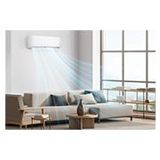 LG [2024] 1.5HP Lite Series Air Conditioner with Dual Sensing and Fast Cooling function, S3-C12HZCAA