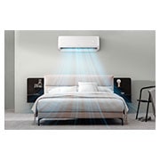 LG [2024] 1.5HP Lite Series Air Conditioner with Dual Sensing and Fast Cooling function, S3-C12HZCAA